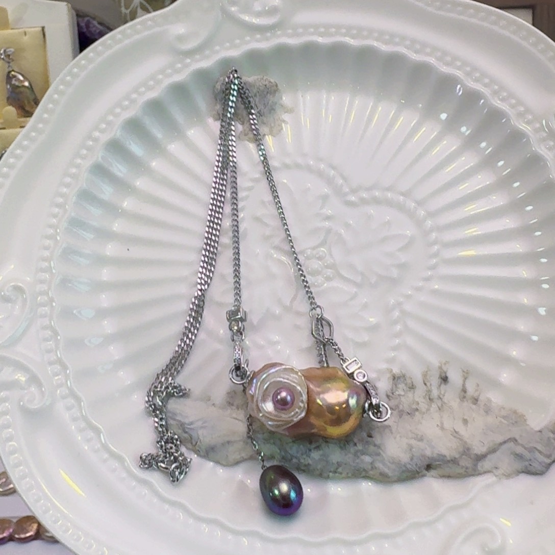 淡水珍珠项链未镶嵌