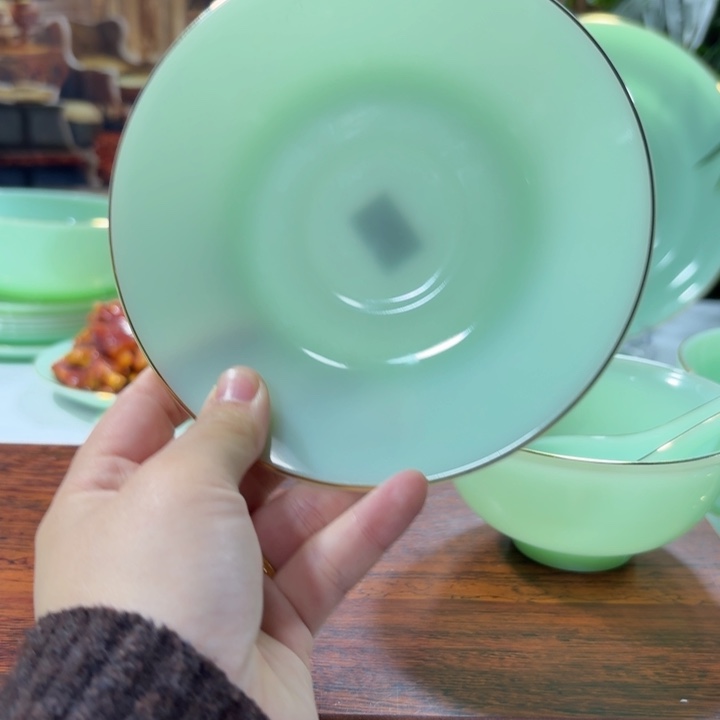 景德镇玉瓷盘碗单品