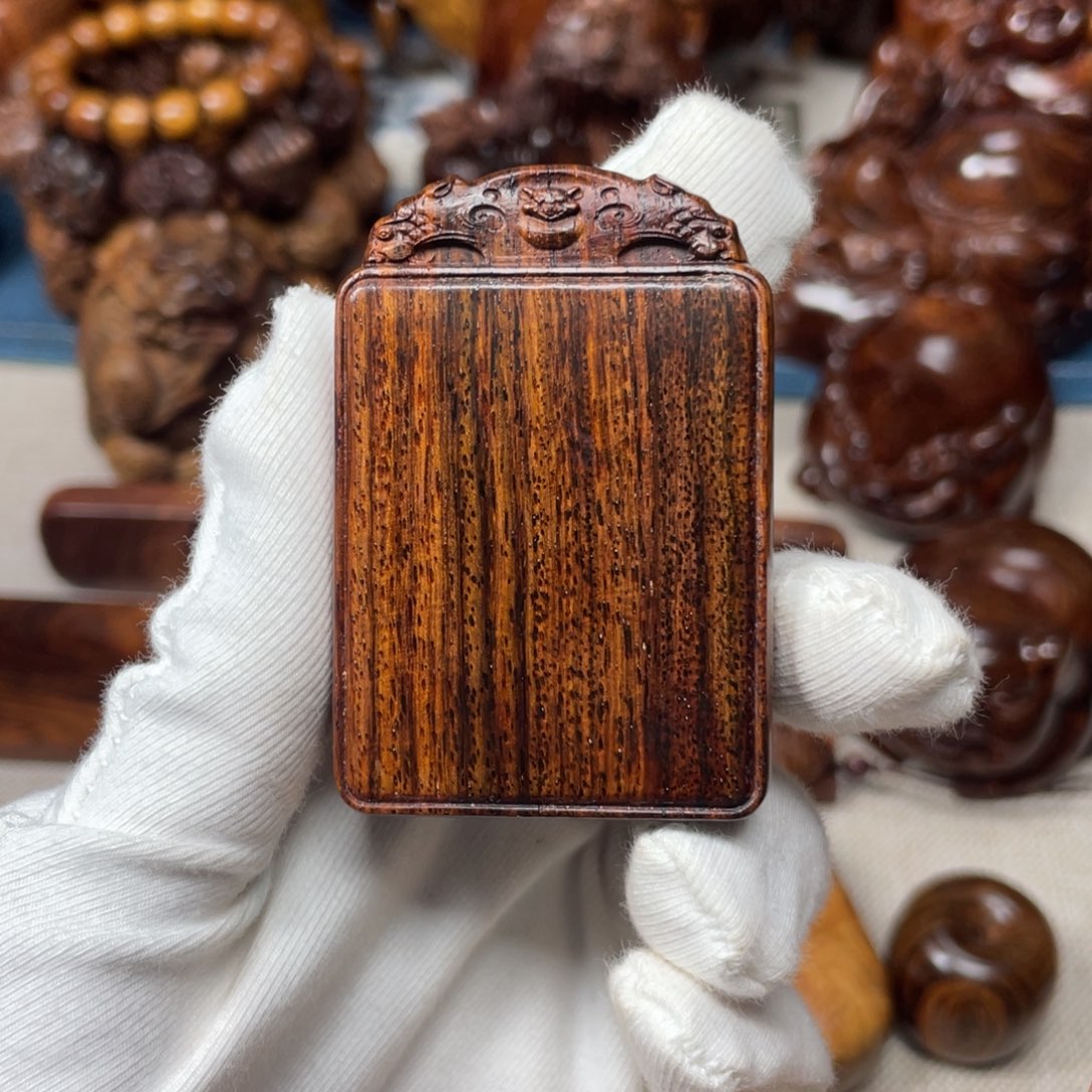 道***生黄花梨/降香黄檀手把件