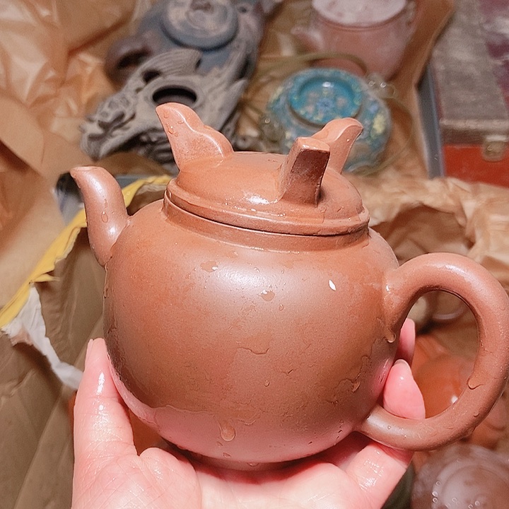 紫砂茶杯宜兴紫砂手工制作