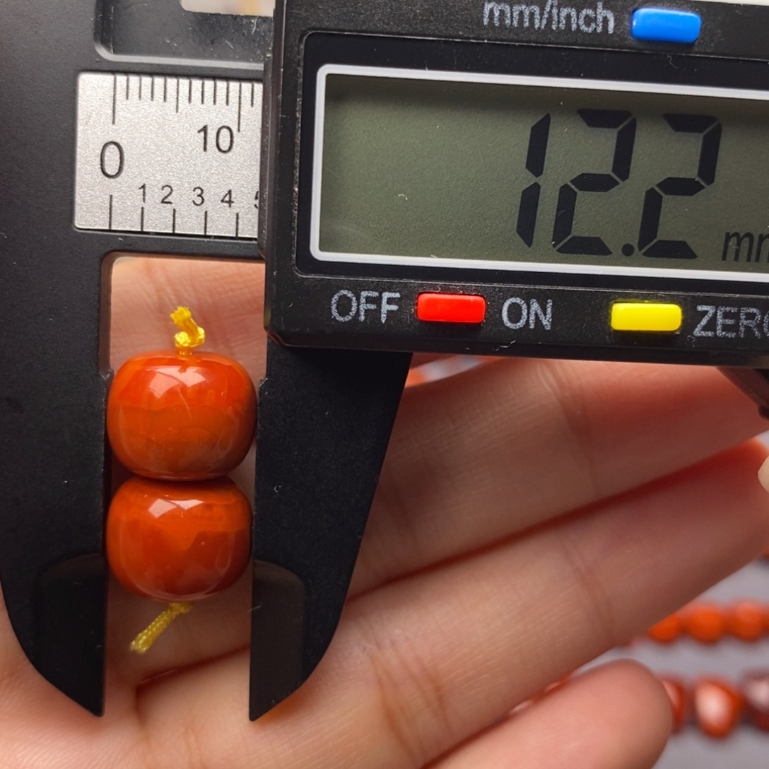 南红玛瑙未镶嵌配饰微瑕纹裂