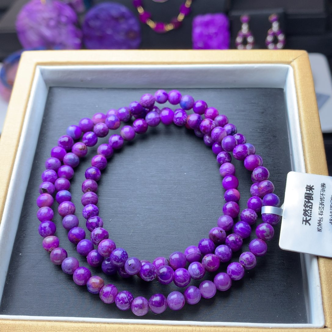 苏纪石（舒俱来）手串未镶嵌