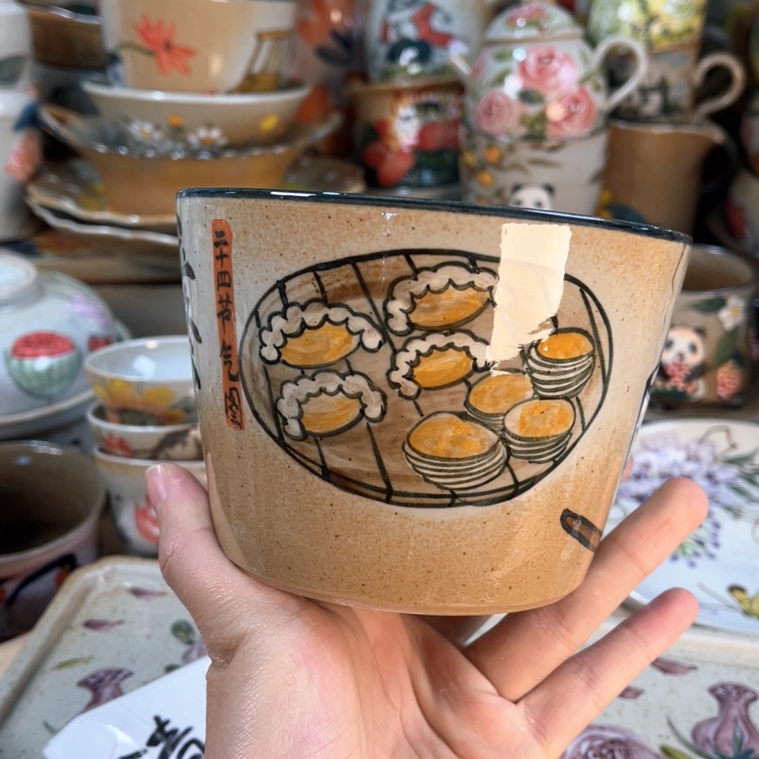 景德镇手工手绘杯