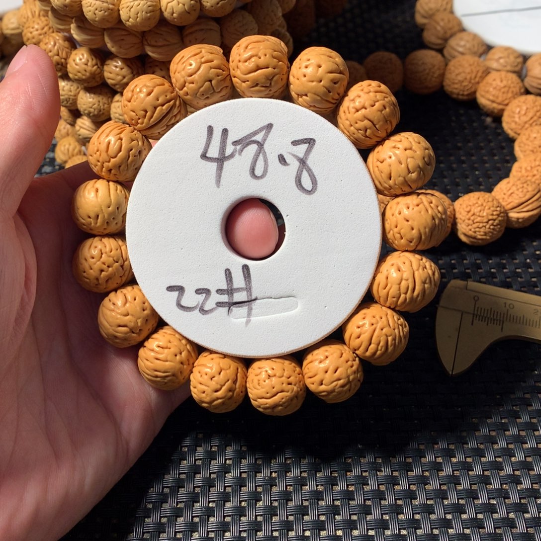 啊****手串桃核22号链接，