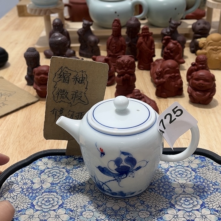 茶具默认微瑕瓷器、茶具、壶、摆件，介意勿拍 