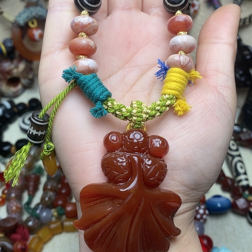 【闪购商品】玛瑙/玉髓颈饰未镶嵌