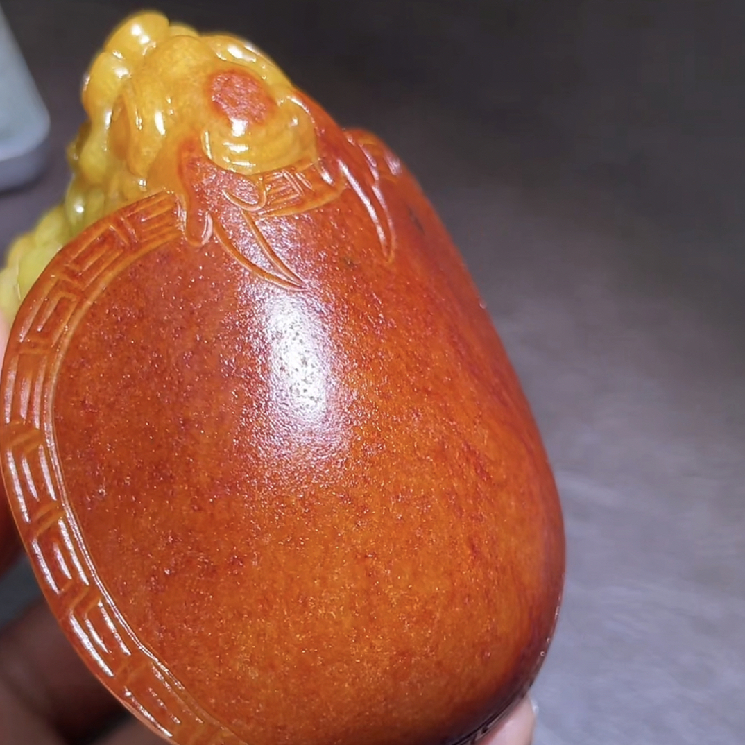 手把件货玉石把玩件文玩摆件D2