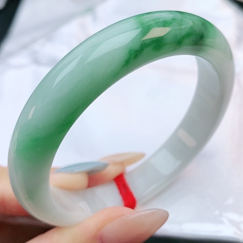 未镶嵌手镯翡翠55圈口882499