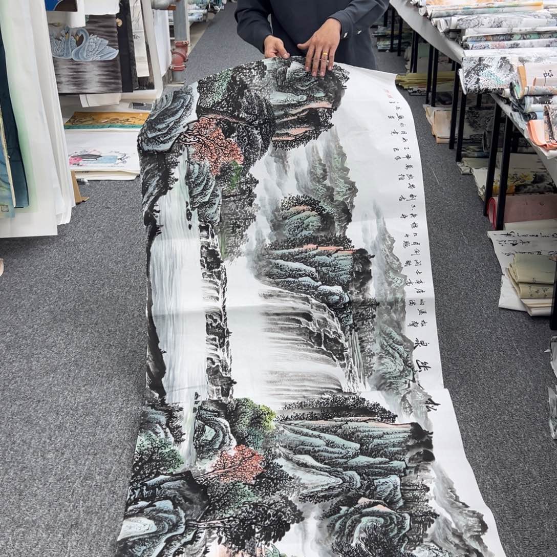 国画纯手绘字画宣纸