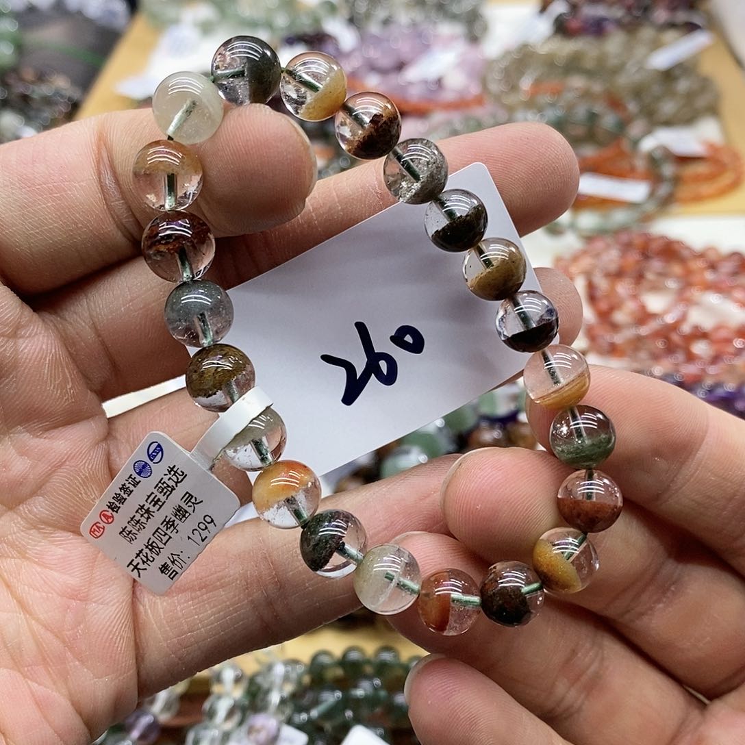 水晶手链未镶嵌天然