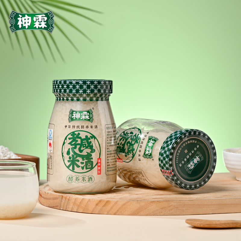 神霖孝感米酒348+38克*2瓶装营养醪糟米酒酿造加量不加价超值装