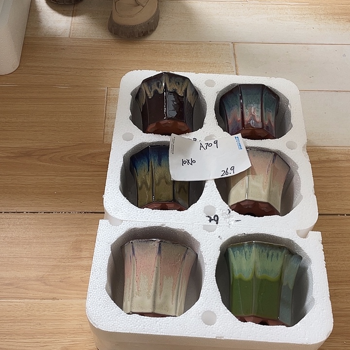 粗陶多肉花盆微瑕709