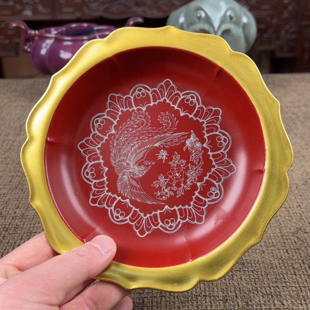 瓷片正能量陶瓷艺术品