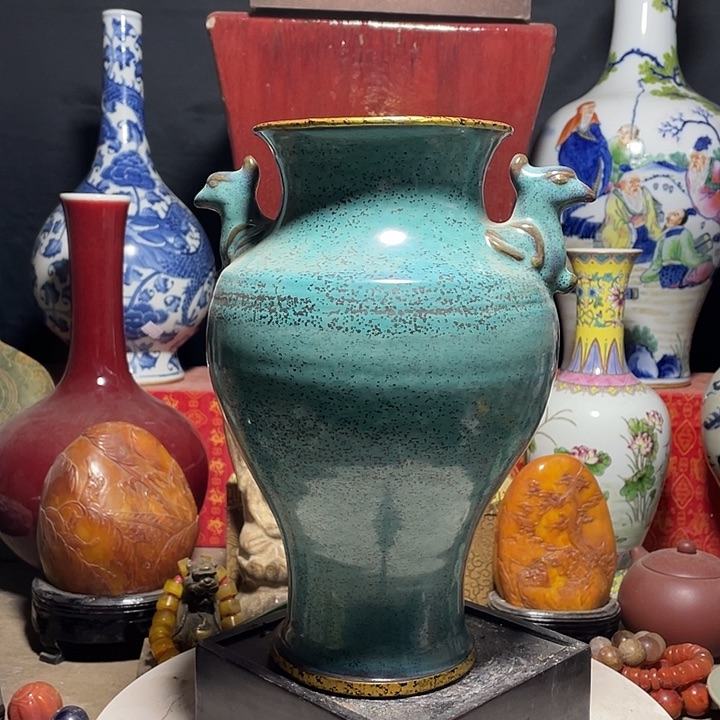 瓷片青花瓷器手工制作