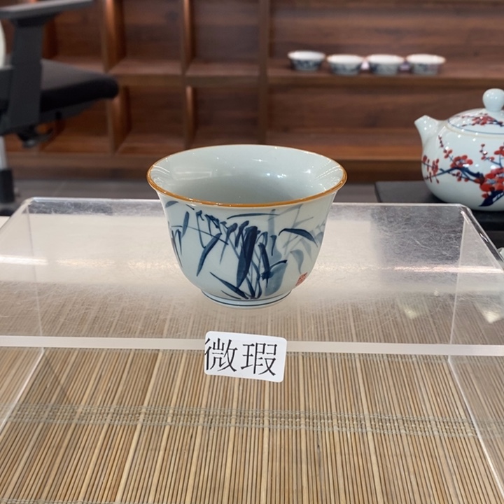 釉下老陶泥手工绘制