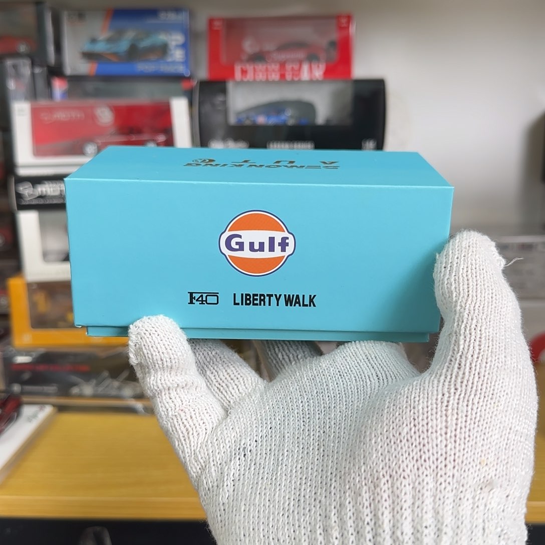 海湾石油鸥翼门法拉利全新