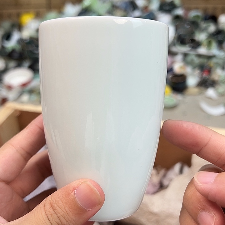 德化白瓷茶具主人杯