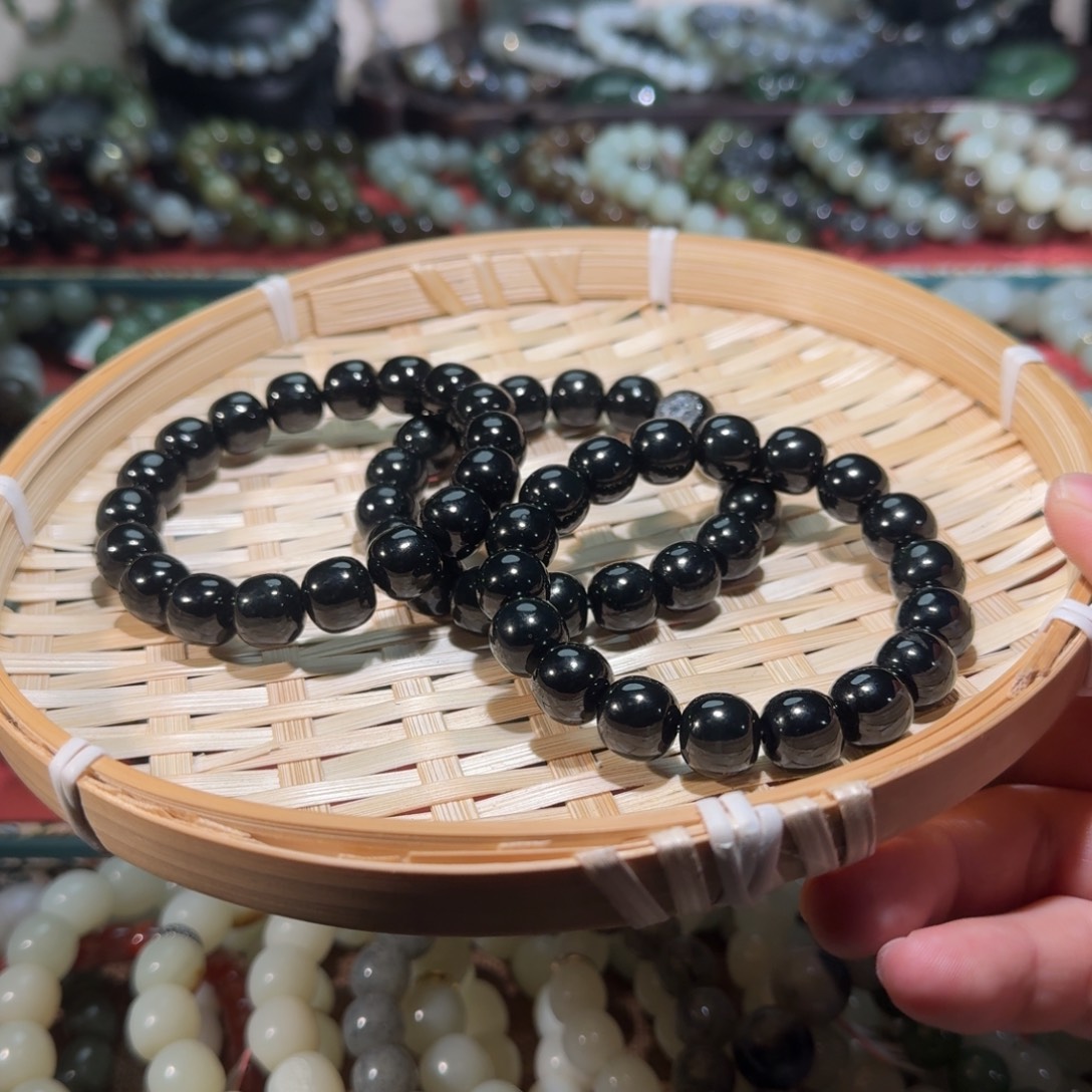 和田玉未镶嵌手串多样性发货拍一发一