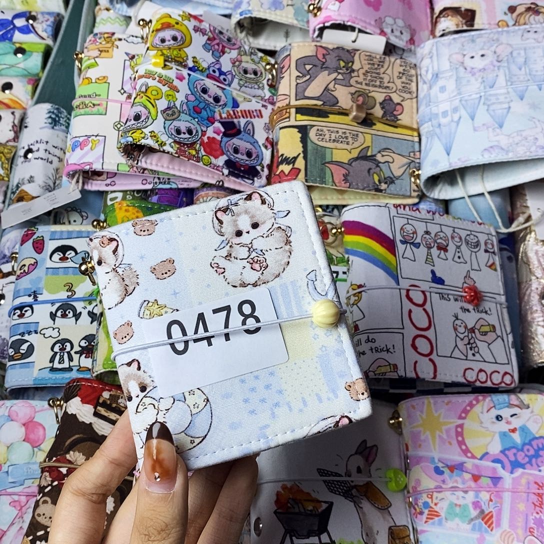 织绣豆豆本活页送纸0478