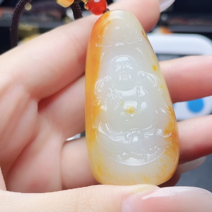 和田玉玉石挂件T1217拍一发一