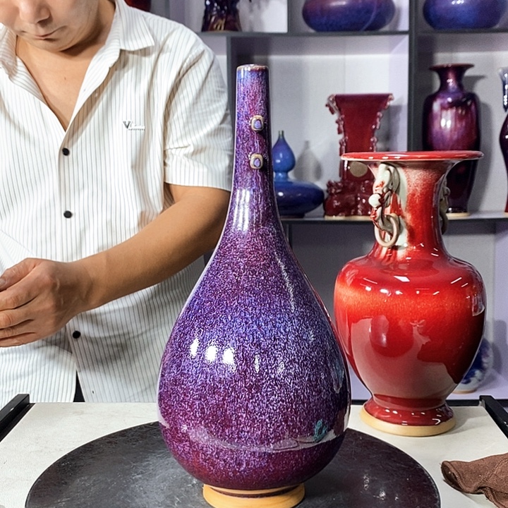 瓷片中国神垕精品钧瓷