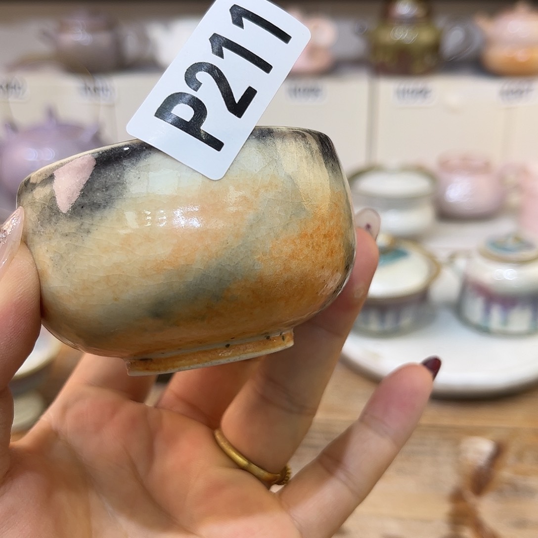 白泥茶杯陶瓷艺术