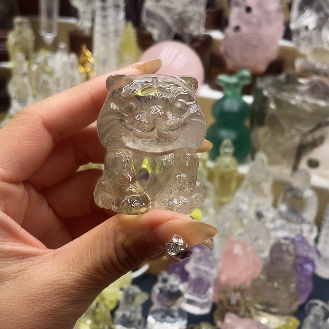 尔***宙水晶珠宝半成品未镶嵌