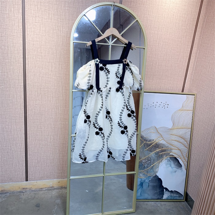 K482米白色孕妇裙子XL130 2XL140 3XL150 4XL160