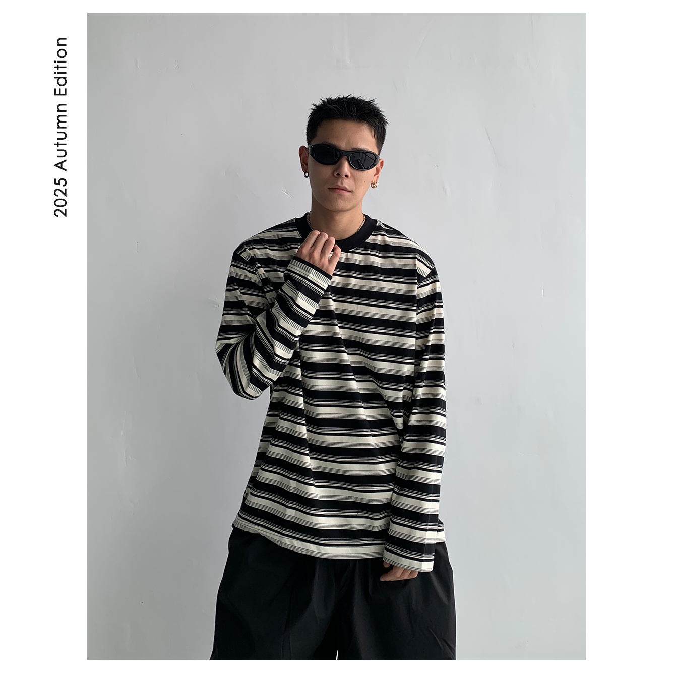 阿d服饰 25T866 男士廓形百搭T恤