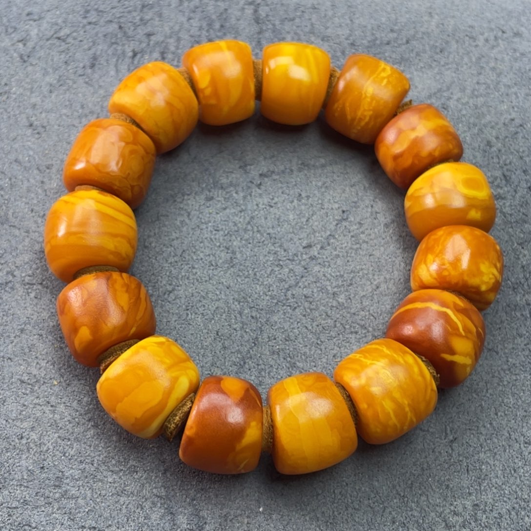 蜜蜡未镶嵌吊坠(不含链)