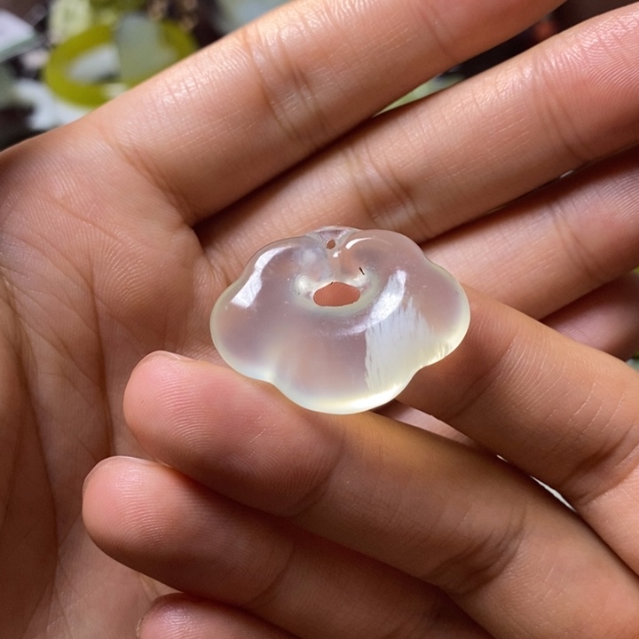 岫玉岫玉颈饰未镶嵌