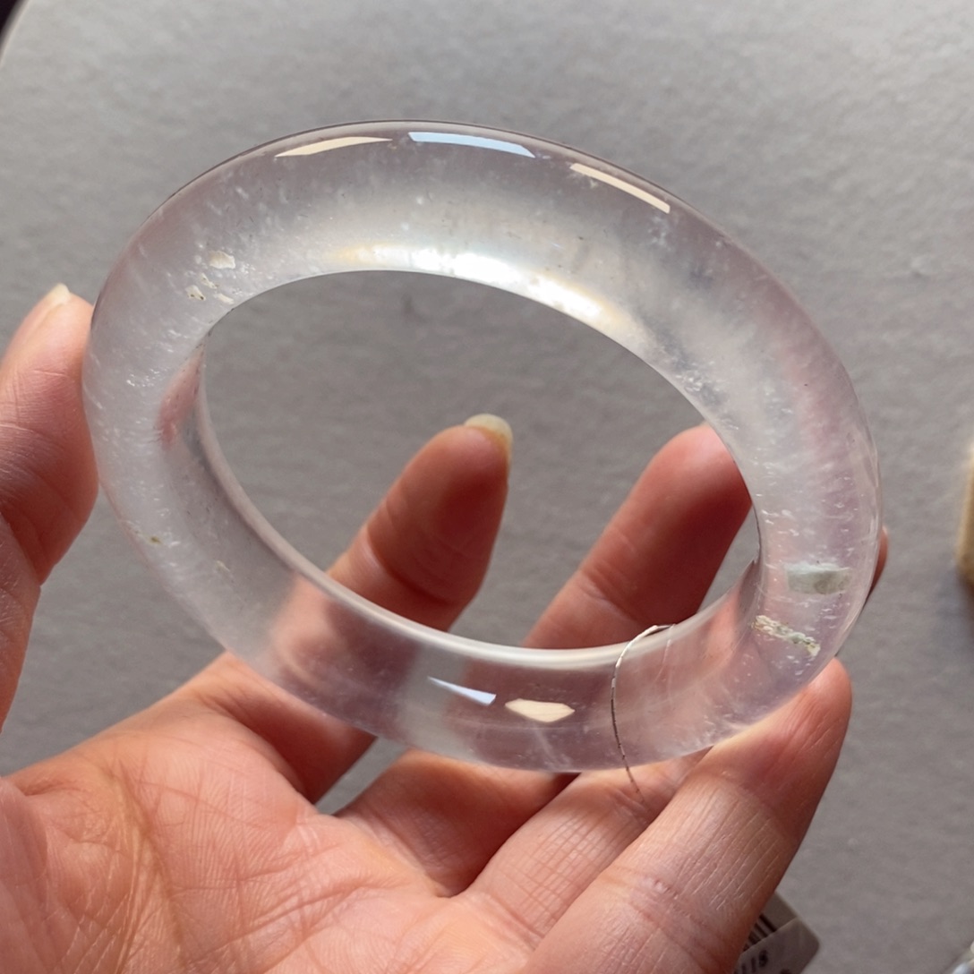 石英质玉手镯未镶嵌56-57