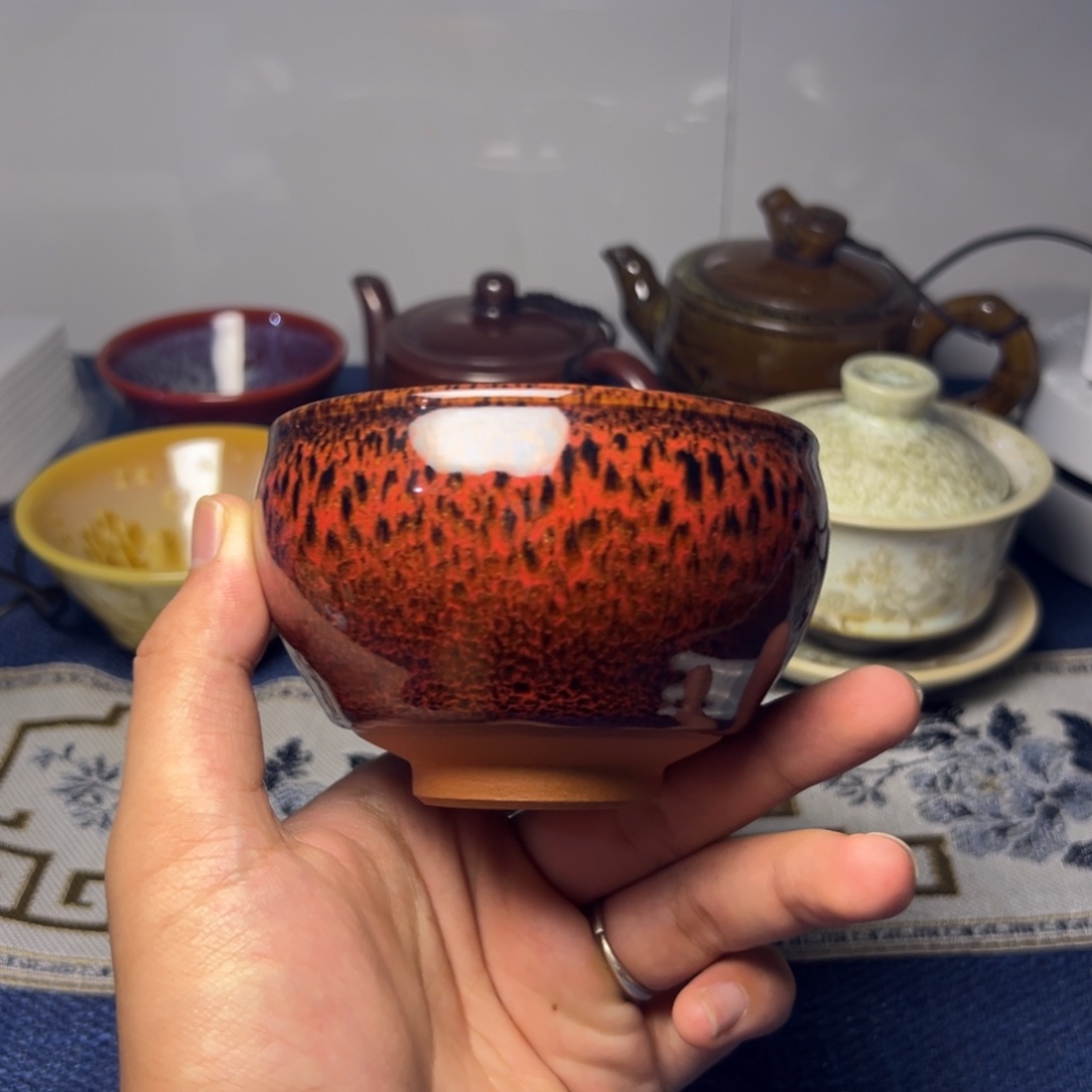 建阳建盏喝茶主人杯