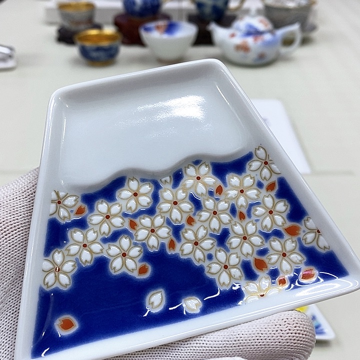 摆件九谷正品保真