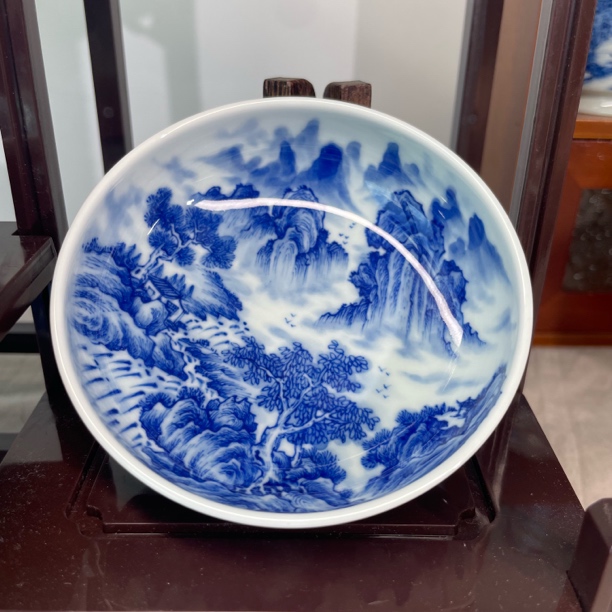 川行手作纯手绘普洱杯
