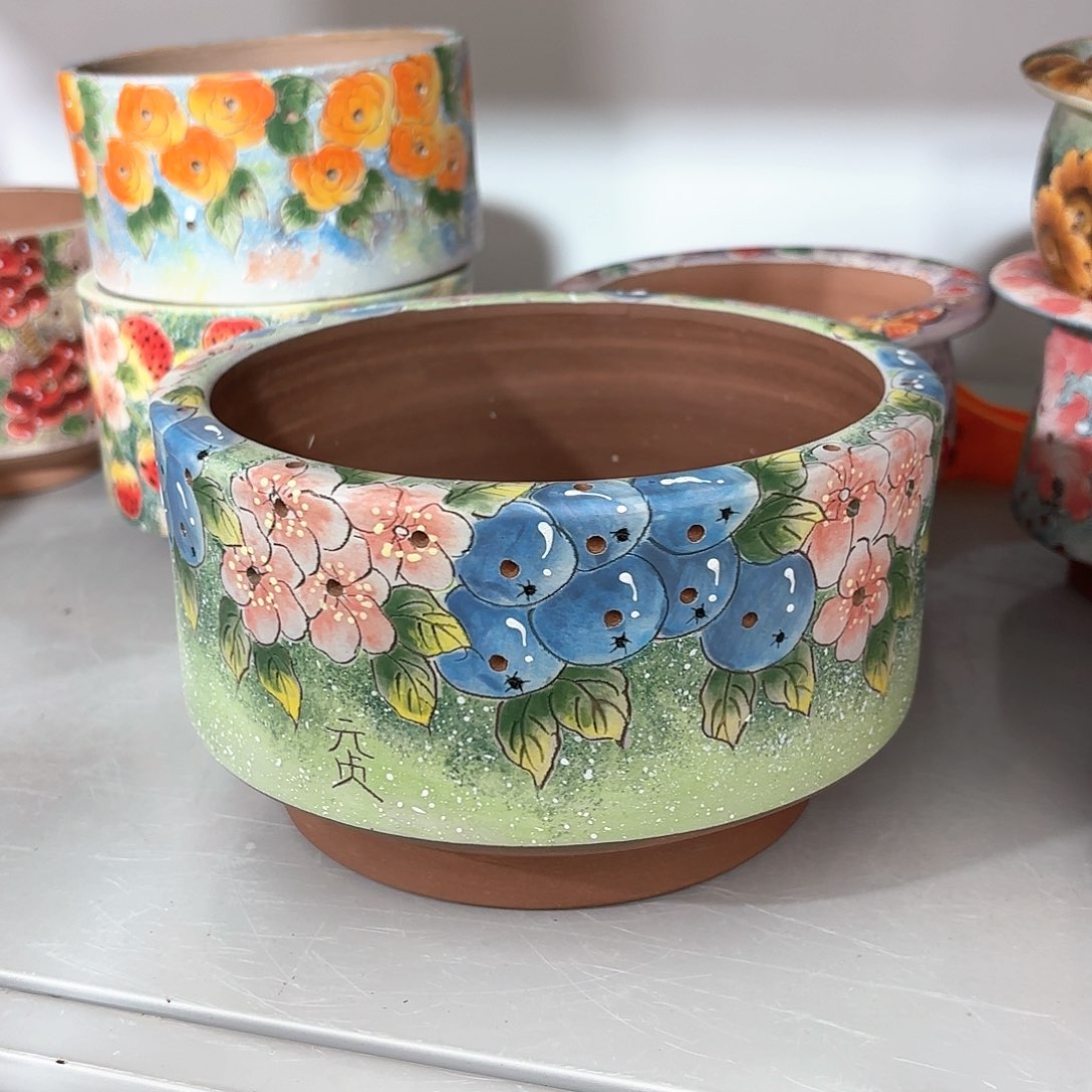 紫砂花盆手工花盆默认微瑕15/10