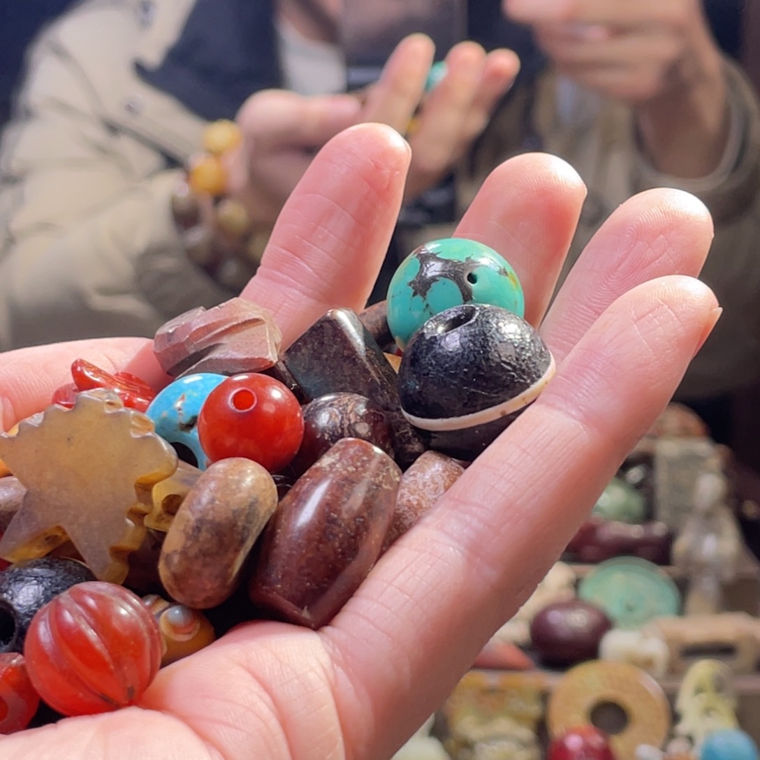 和田玉无未镶嵌银*