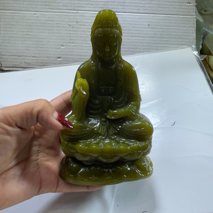 岫玉未镶嵌摆件摆件