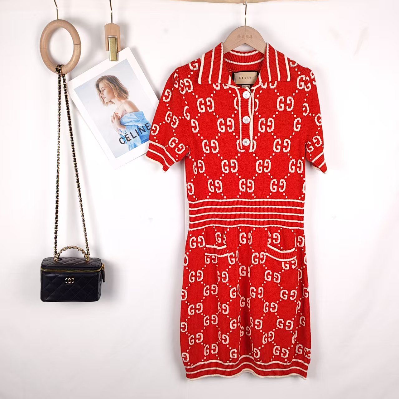 99新 GUCCI/古驰  海囤J/古驰裙子/s码/ds58618