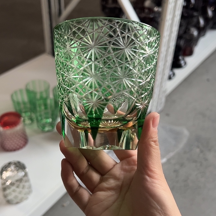 我***人水晶玻璃手柄款微瑕一个