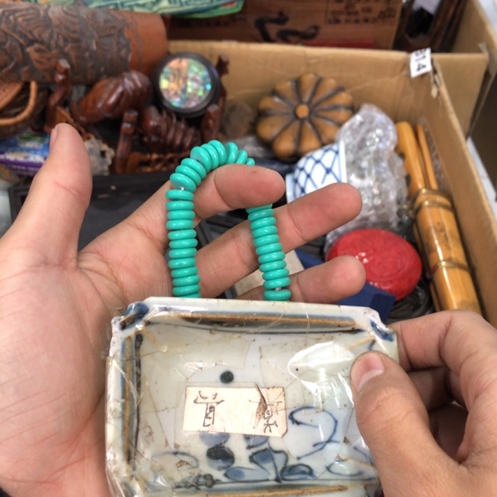 陶瓷孤品单件车里拍