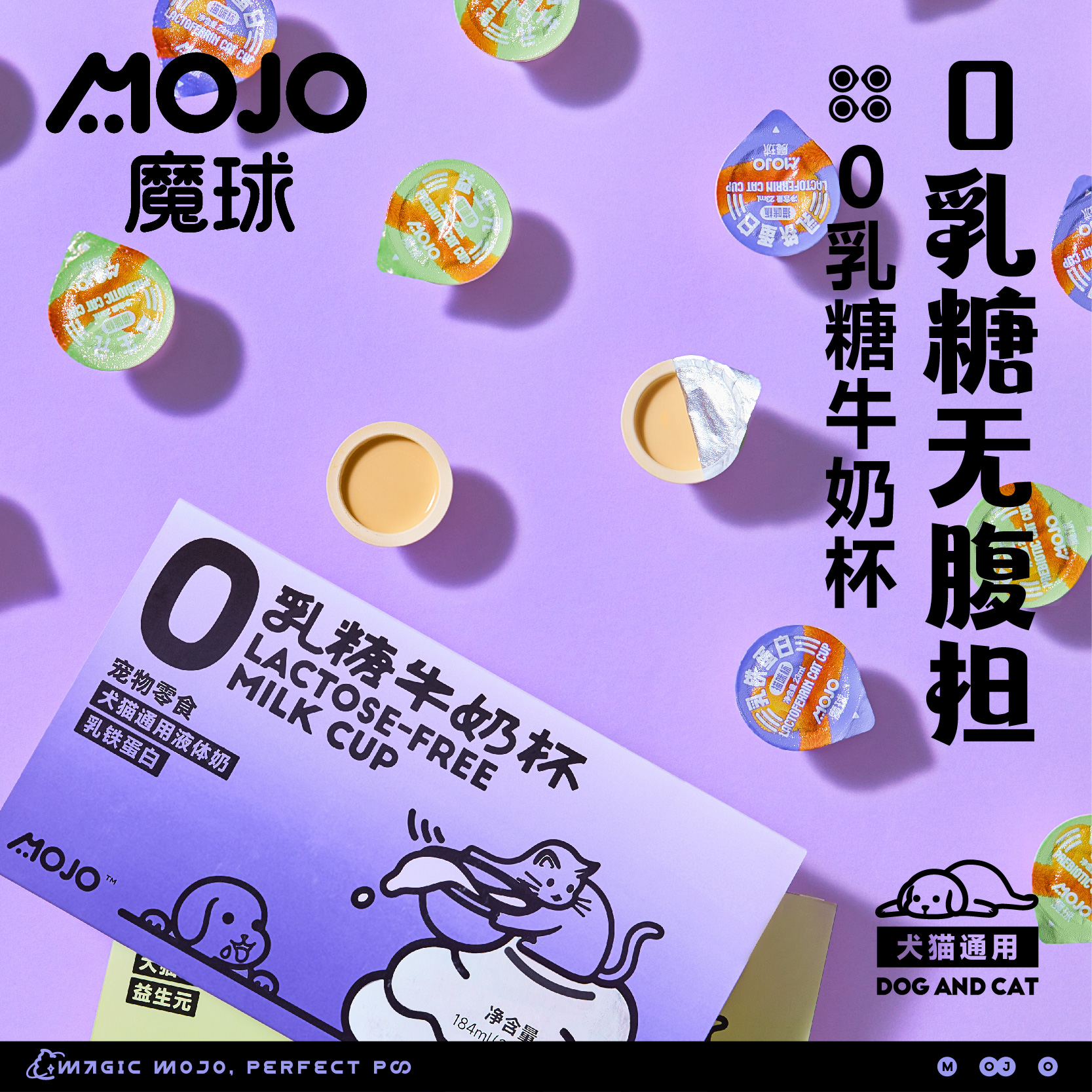 【达人】魔球牛奶杯猫咪0乳糖牛奶杯益生元乳铁蛋白补水宠物奶9