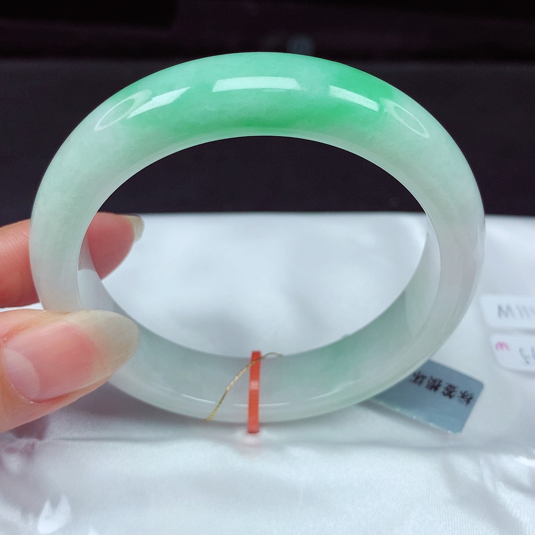 未镶嵌手镯翡翠55圈935-性价比超高！