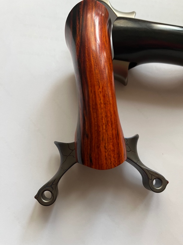 酸枝木手柄钛合金撑头75弓门80弓门