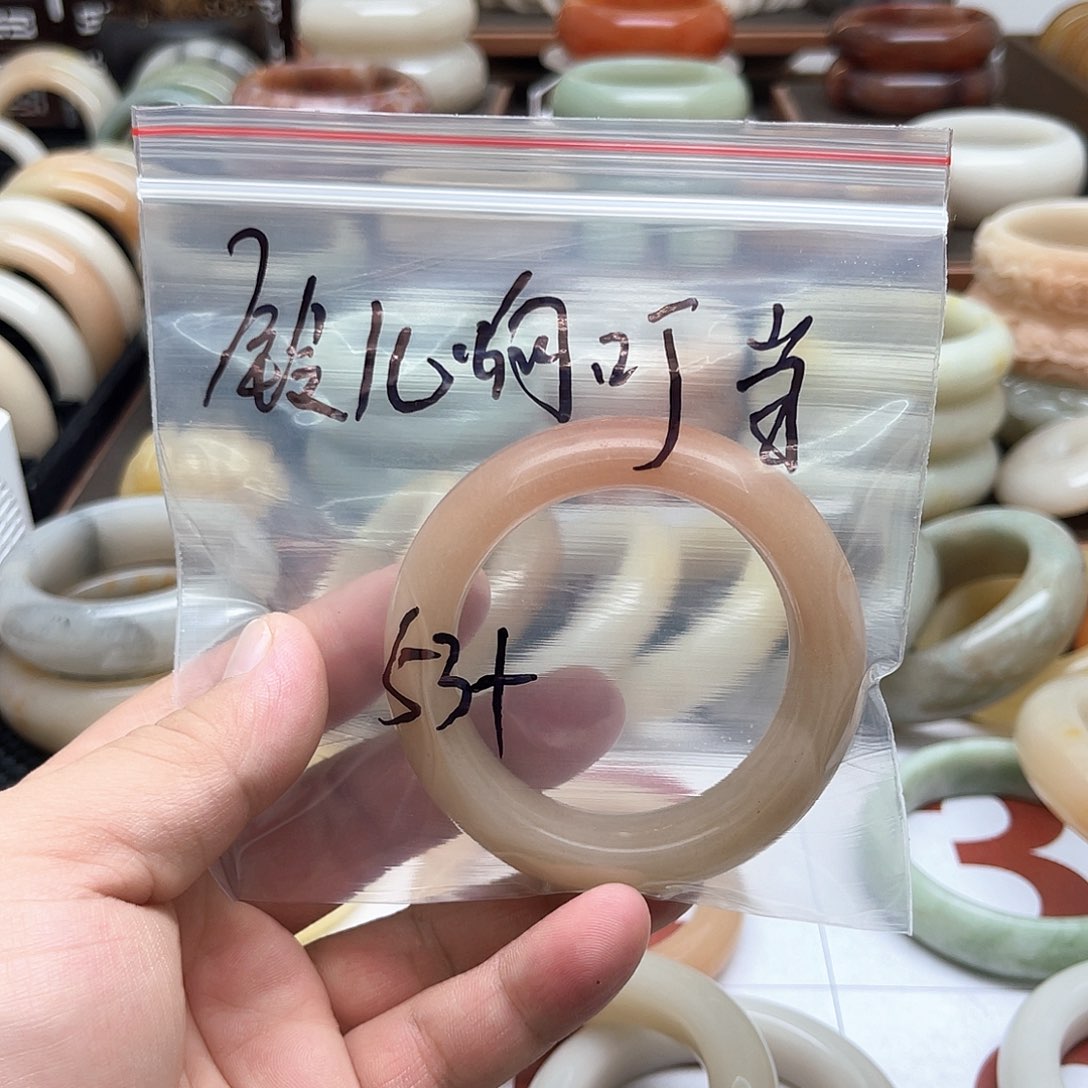 石英质玉未镶嵌手镯铃****Ꮤ