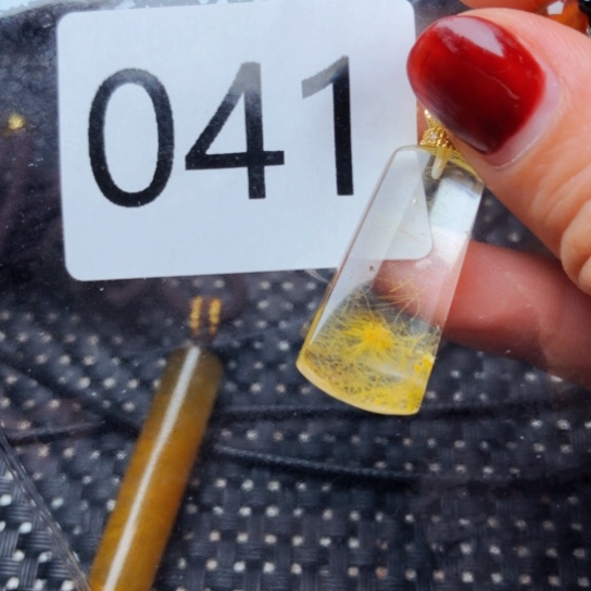 水晶项圈合金小****0水晶高货吊坠