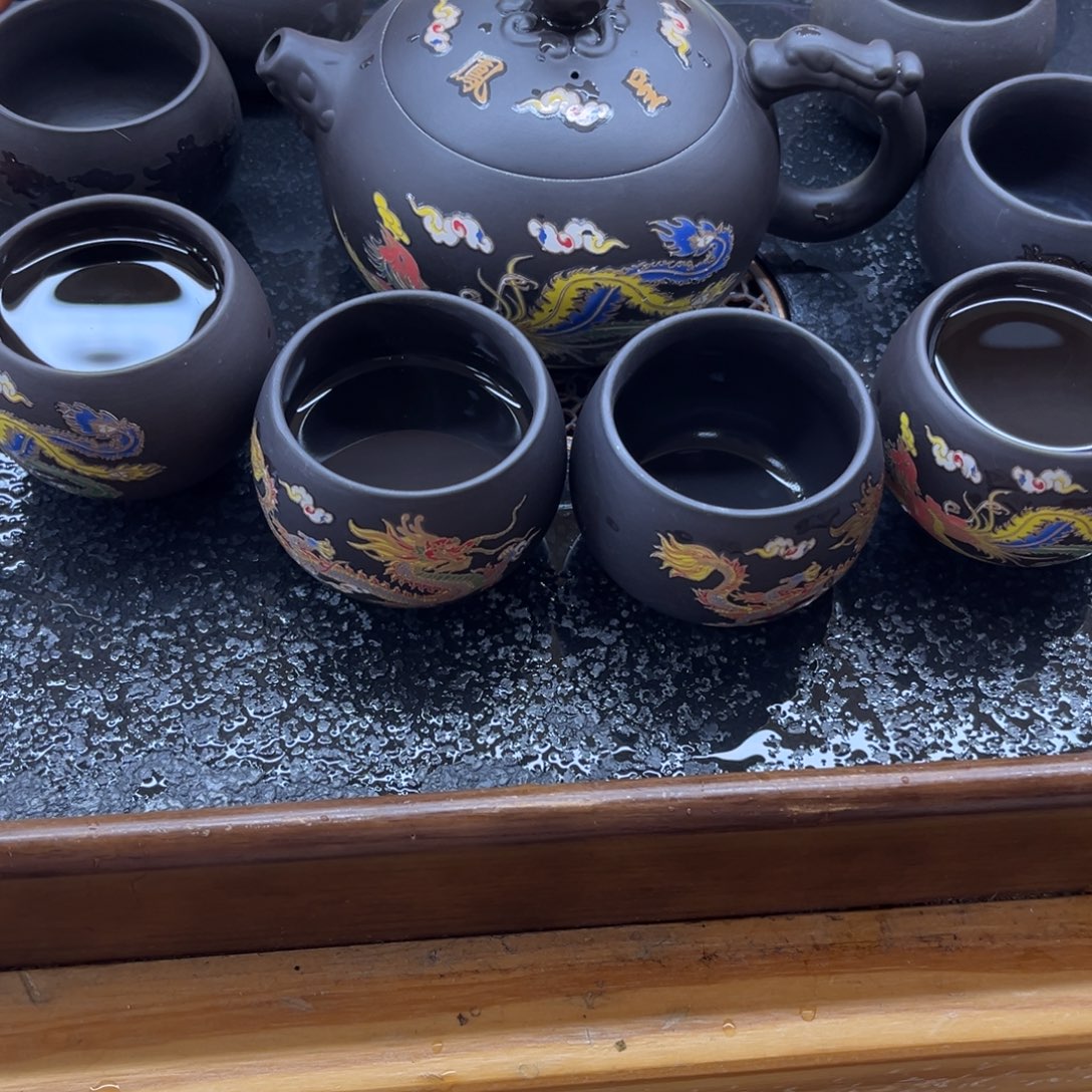 紫砂茶壶紫砂壶8杯