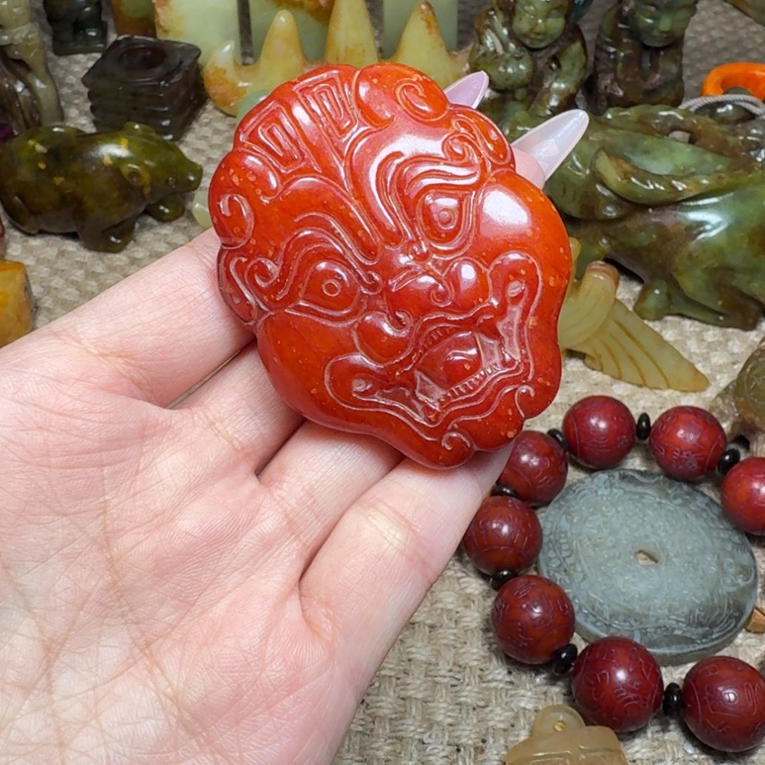 白玉菩提吊坠挂件