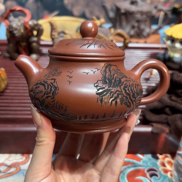 茶壶紫砂原矿精品高端紫砂壶
