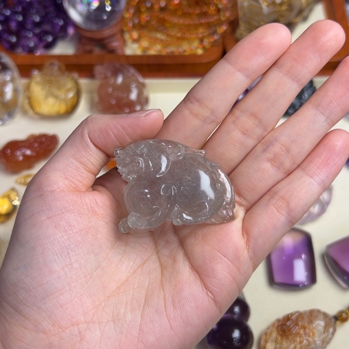 水晶吊坠(赠链)未镶嵌楚*荨